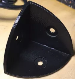 3D printer enclosure - plexiglass holder