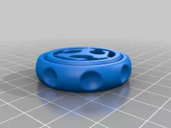 3dprint.id x FablabBDG maker coin keychain