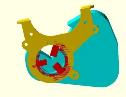 3M Respirator Recirculting Filter for Up Mini - Bayonet and Fan Mount