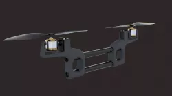 A2212 RC 3D Printed Bicopter Thrust Vectoring