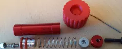 "Adjustable Piggyback Dual Springs Damper Shock Absorber" reservoir opening tool