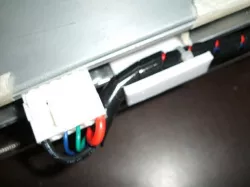 Anet A8 bed cable clamp