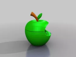 apple grinder bitten
