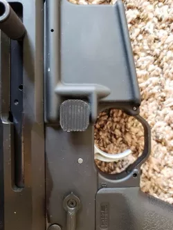 AR airsoft Extended Mag Release