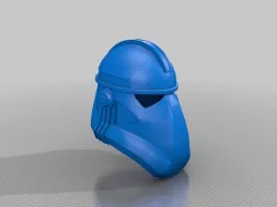 Arctic Clone Commander Helmet