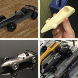 Batmobile Derby Car