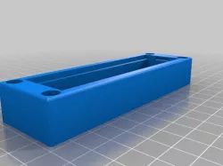 Battery box for 4 AAA cells and case for a remote control