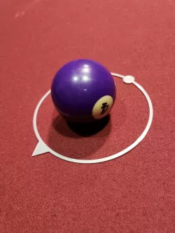 Billiards Cut Shot Trainer Ring