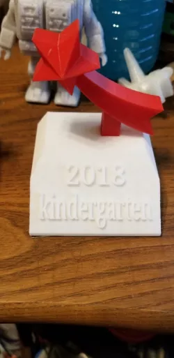 blank trophy / kindergarten trophy
