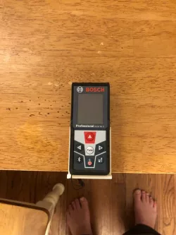 Bosch Laser GLM 50c edge guide