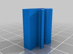 Cable clips for 2020 I-profile