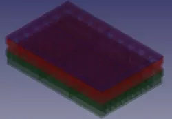 Cajas apilables para organizar componentes electronicos