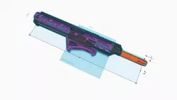 Caliburn Extended Barrel Shroud