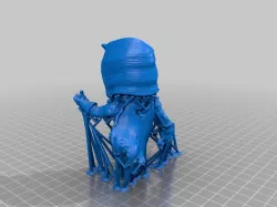 Cayde 6 3d scan detailed