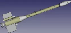 Centuri Skylab Model Rocket Parts KB4