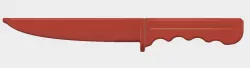 Combat training plastic knife