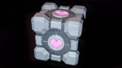 Companion cube ring box (Portal 2)