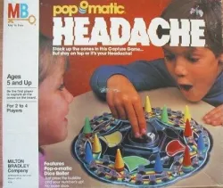 Cone piece replacement for old pop-o-matic games