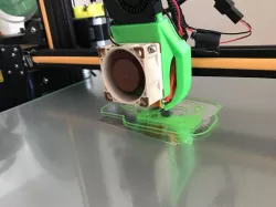 CR-10 Mod - snap-on OEM Fans Fang