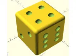 Customisable Weighted Die / Dice