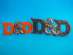 D&D 3D logo (Dungeons & Dragons)