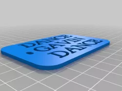 Dance Gavin Dance Keychain