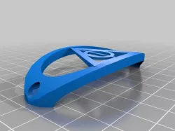Deathly Hallows Hair Clip Slider