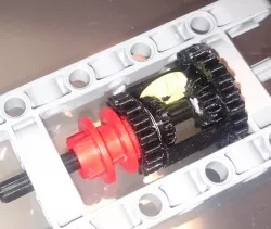 Differential Gear brick (modular)