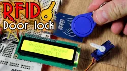 Door lock case RFID