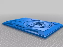 Droid Access Panel Double Light Switch Cover Plate