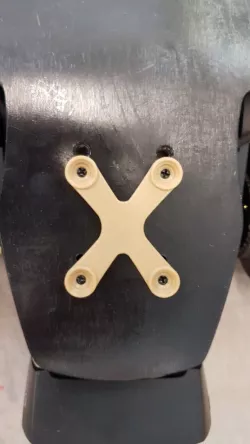 eSK8 Longboard Skateboard Cross Plate Deck Protector X Section