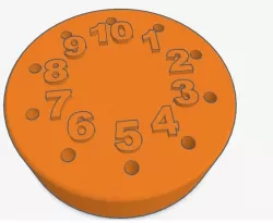 Euchre Score Disk