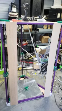 Extra Large Delta Printer with 450x450x450 print area