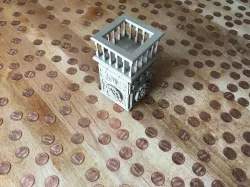 (Fancy/Railed) Top for Tudor Box 