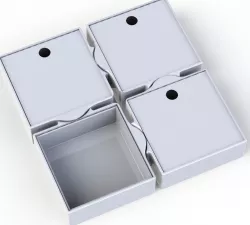 Four Way Puzzle Storage Box