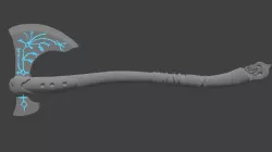 God of War Leviathan Axe