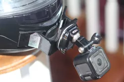 GoPro Helmet Mounting platform that works for Modular Helmets
