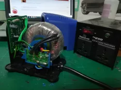 Hakko toroidal transformer mount (80VA 230V conversion)