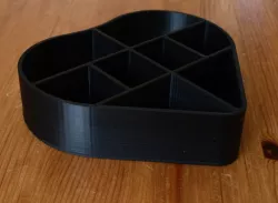 Heart Makeup Storage