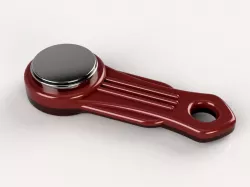 Holder for iButton key button - Art Deco