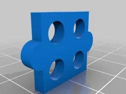 Lego block hole checker