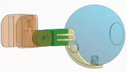 Logitech 500 Radial Grip Mount for 2020 and Plywood/Acrylic