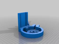 Manual to automatic backwash head modification for water filter vessels