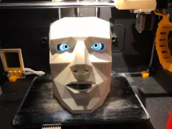 Mask with Raspi Eyes