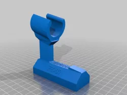 Motorcycle rearview action camera mount