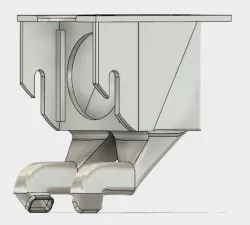MPSM 40mm Dual Pipe Fan Shroud for Drop In Mount