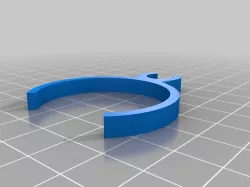 My Customized C0C0Chane1: a parametric double pipe clamp