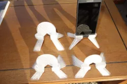 Parameterized phone stand