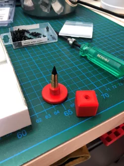 Polymer bullet tip seating tool