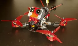 QAV-R gopro hero4 mount